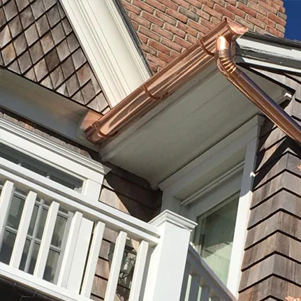 copper gutter installation North Valley Stream ny